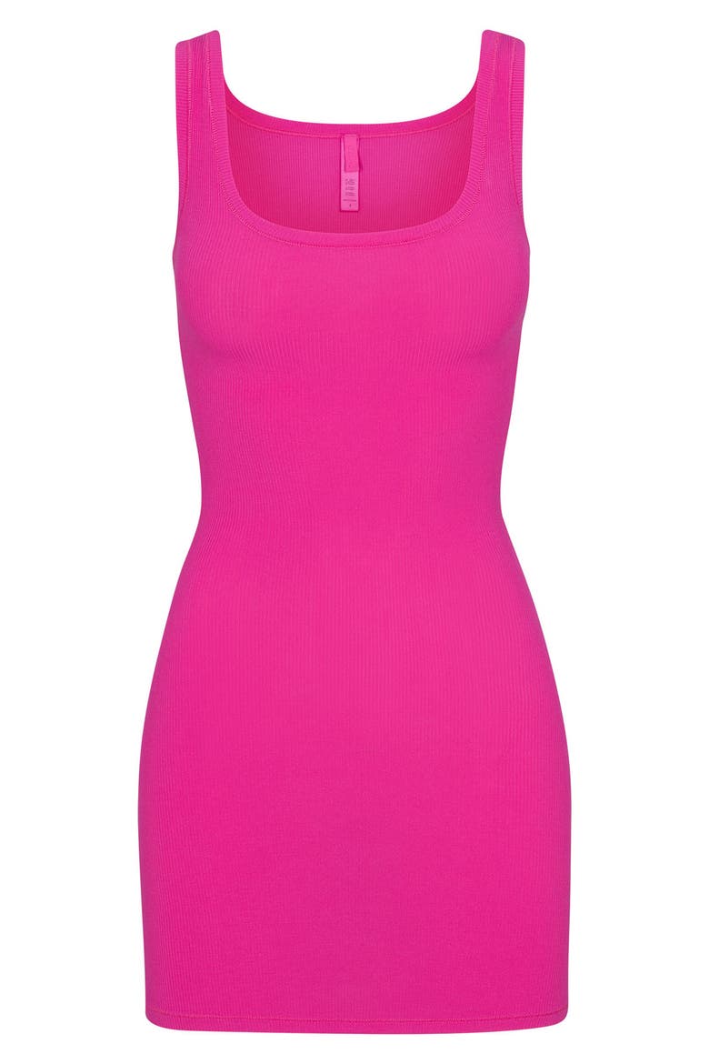 Soft Lounge Minidress, Alternate, color, HOT PINK