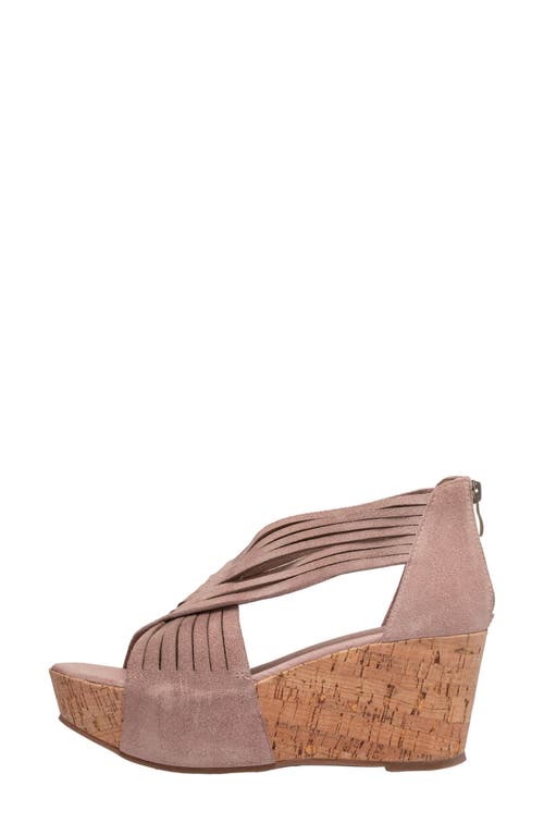 Antelope Kailey Wedge Sandal In Blush