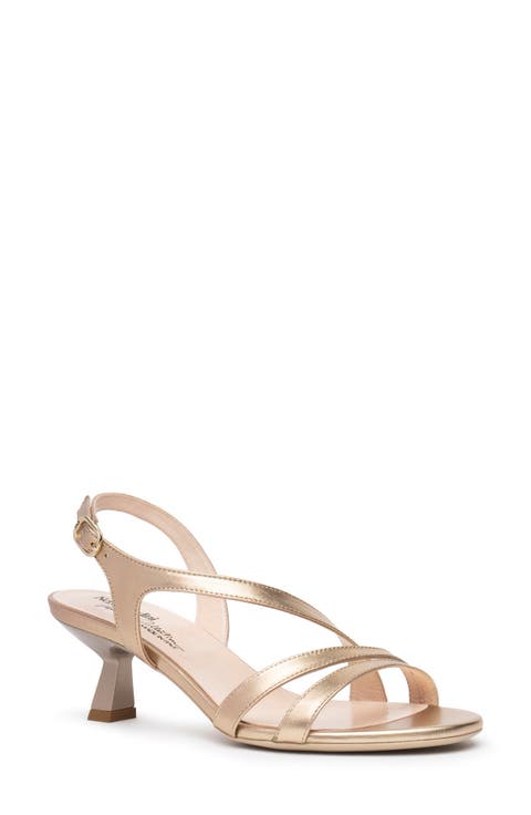 Slingback Kitten Heel Sandal (Women)