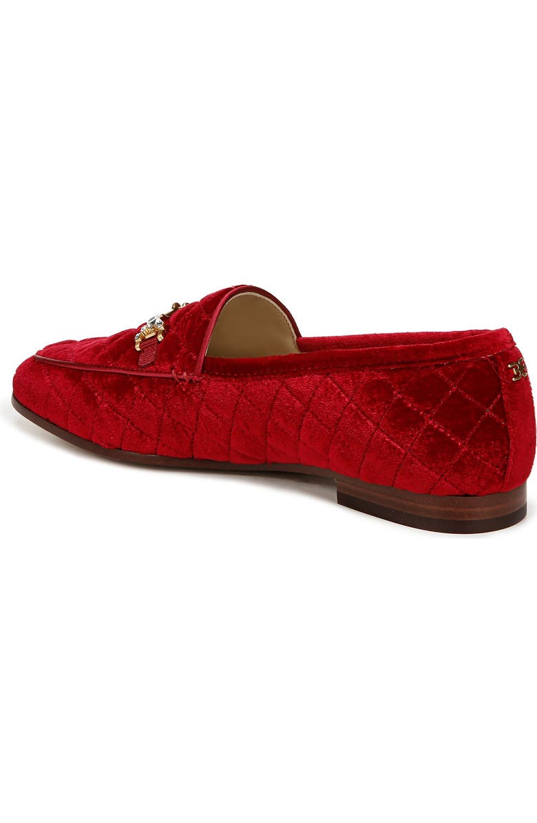 Sam Edelman Loraine Regal Bit Loafer, Alternate, color, Bright Scarlet