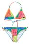 Kids' Bandana Patchwork Print Two-Piece Swimsuit