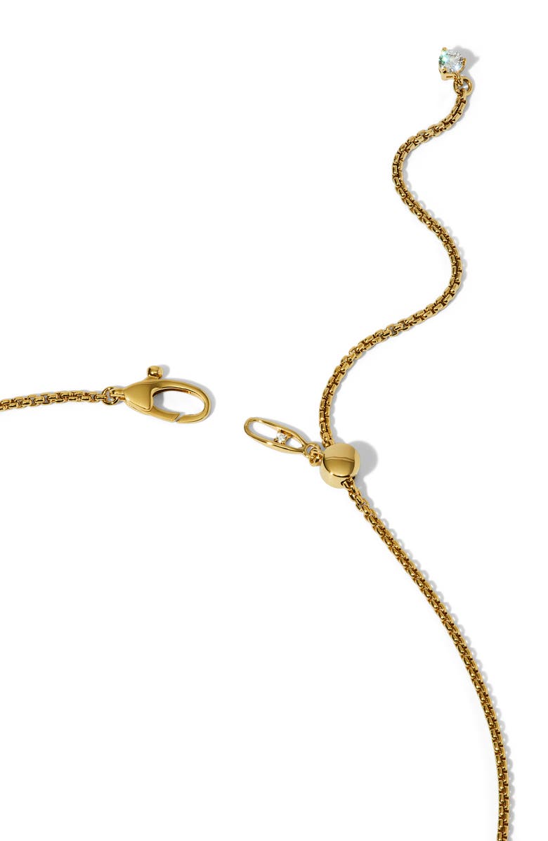 Nadri Lucia Frontal Necklace, Alternate, color, Gold