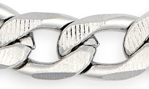 Nordstrom Rack Wide Figaro Chain Bracelet In Stainless