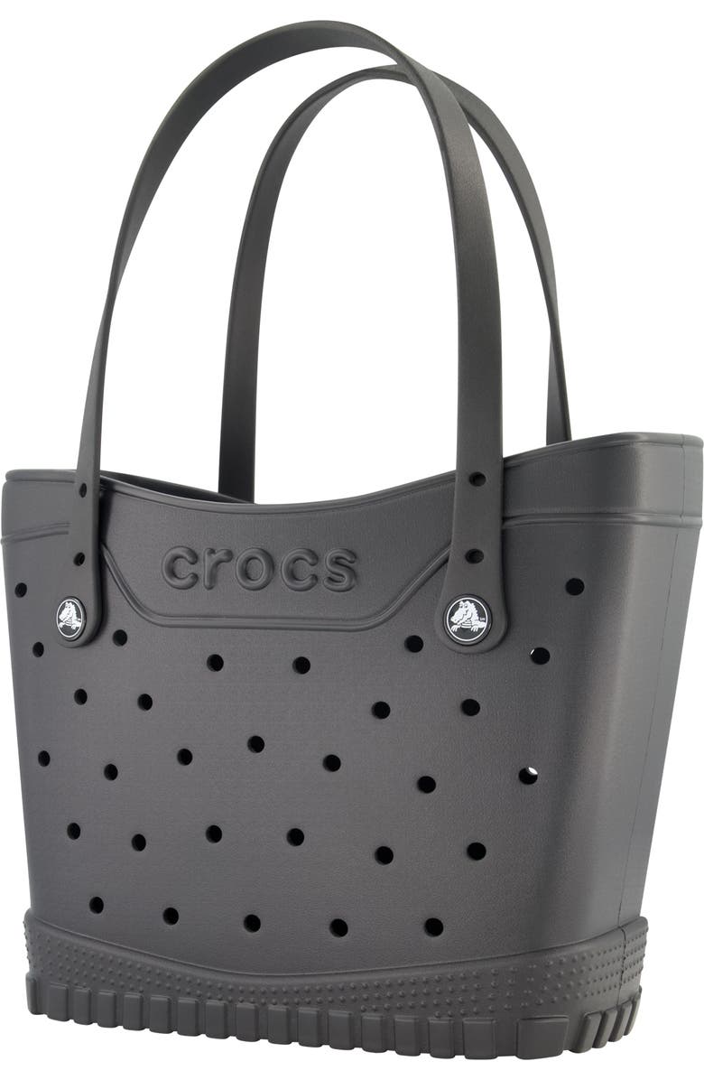 CROCS Medium Classic Tote, Alternate, color, Black