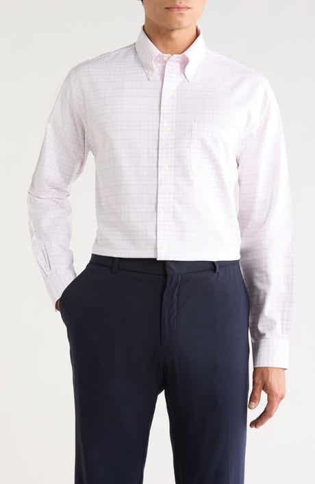 Regular Fit Non-Iron Stretch Cotton Oxford Dress Shirt
