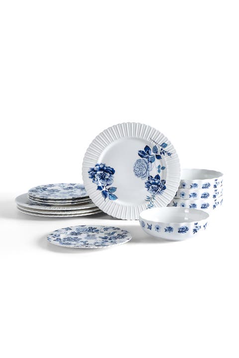 Fiore New Bone China 12-piece Dinnerware Set