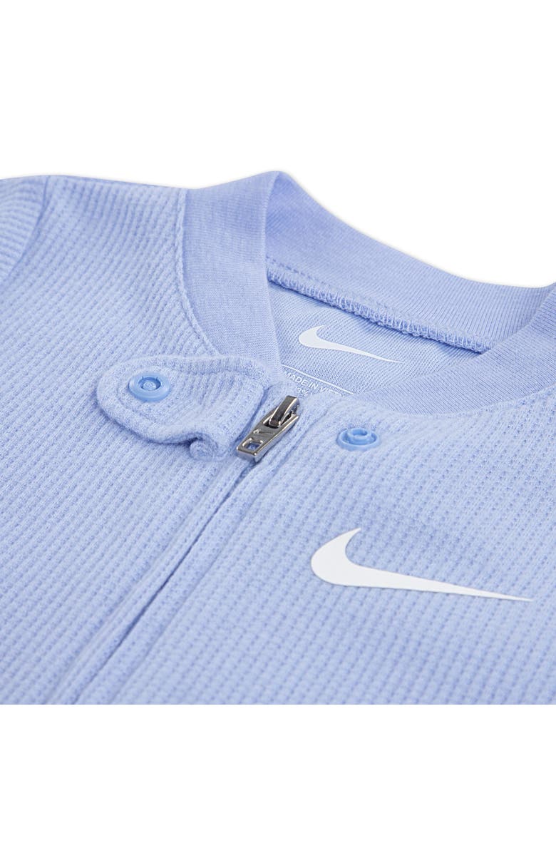 Nike Waffle Knit Footie, Alternate, color, Cobalt Bliss