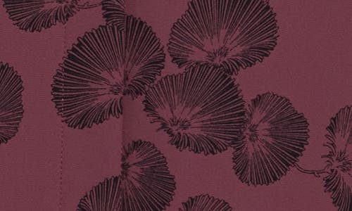 Nordstrom Rack V-neck Shell In Burgundy