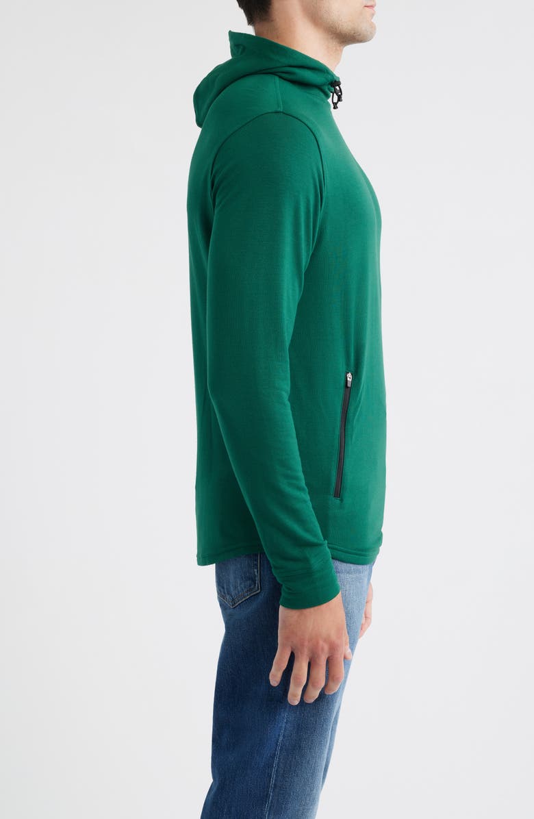 Swannies Jack Golf Hoodie, Alternate, color, Forest