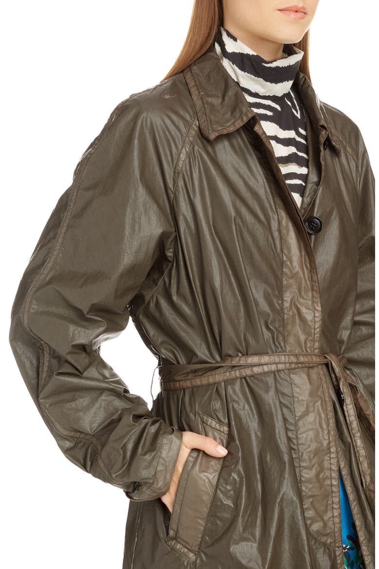 Ready Coated Cotton Coat, Alternate, color, KAKI