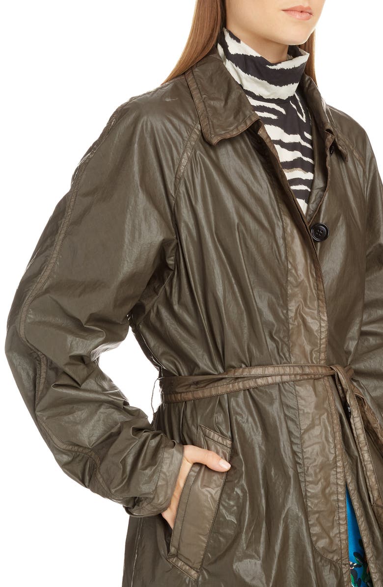 Dries Van Noten Ready Coated Cotton Coat, Alternate, color,