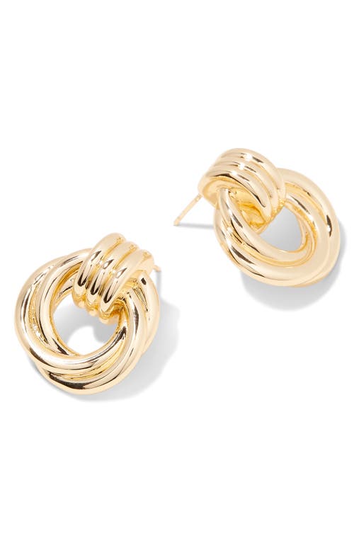 Brook & York Brook And York Meg Knot Drop Earrings In Gold