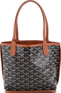 Pre-Owned Goyard Anjou Reversible Tote Coated Canvas Mini