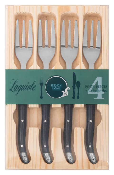 Laguiole 4-Pack Cake Forks