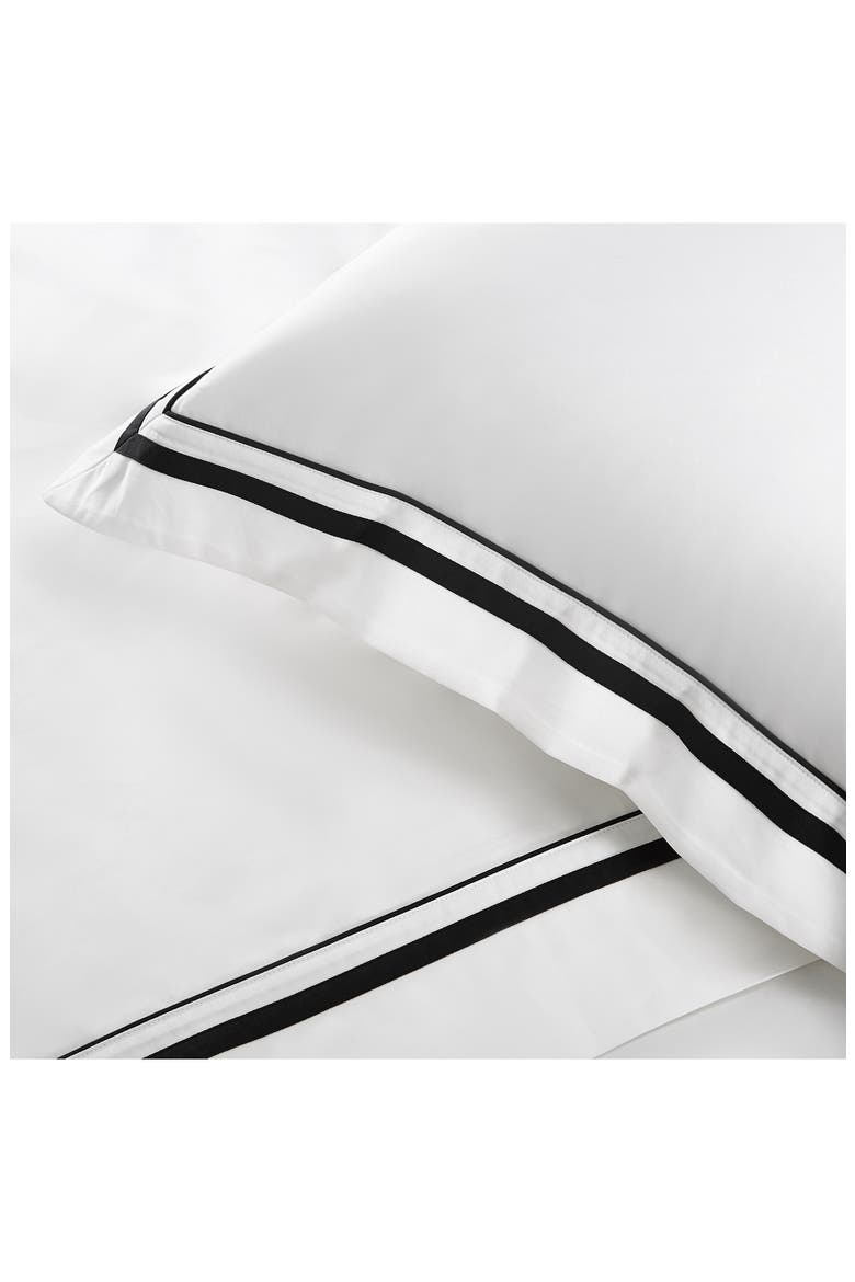 Cavendish Euro Sham, Alternate, color, WHITE/ BLACK