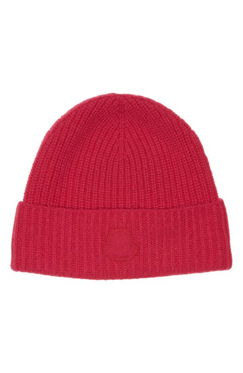 Edit Logo Embroidered Cashmere Beanie