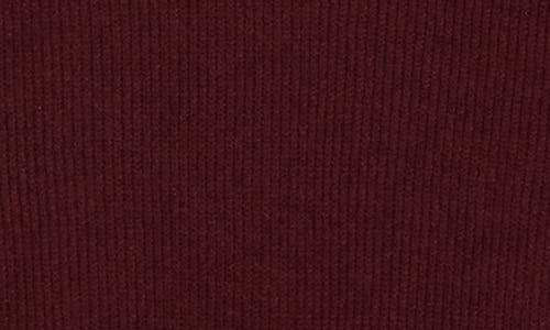 Nordstrom Rack Raglan Sleeve Turtleneck Sweater In Burgundy