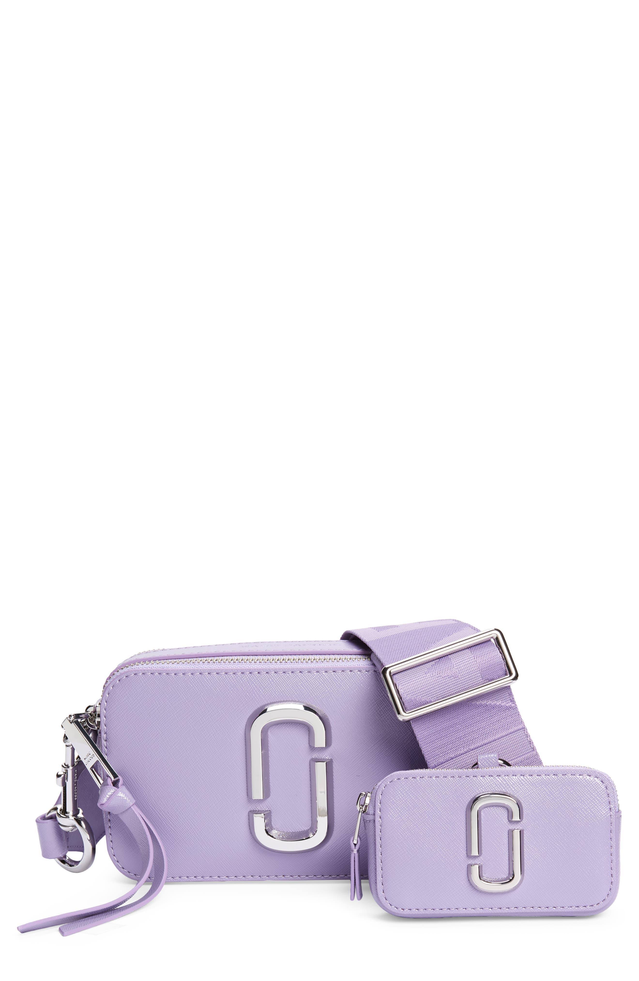 Marc Jacobs The Utility Snapshot Bag, Main, color, Lavender