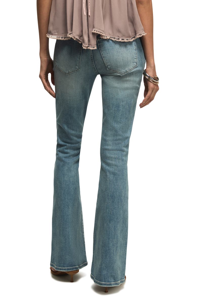 Stevie High Waist Flare Jeans, Alternate, color, HERE WE GO INDIGO WASH