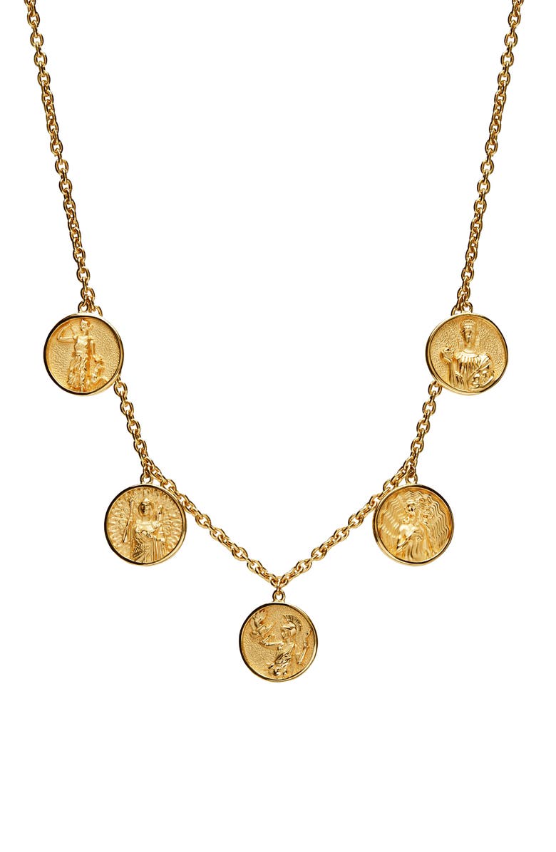 Awe Inspired Olympus Pendant Necklace, Main, color, 