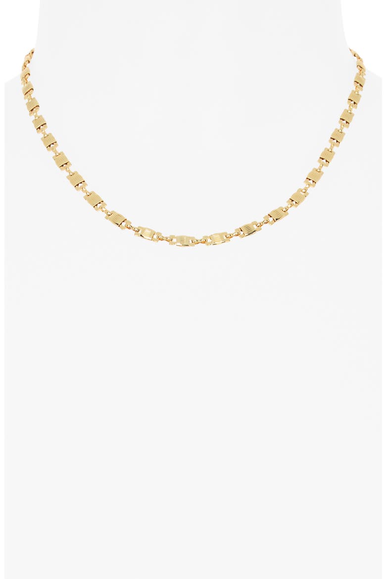Demi Fine Chain Link Necklace, Alternate, color, GOLD
