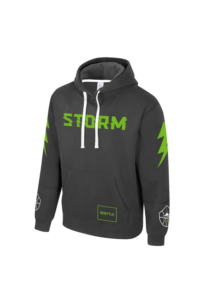 Stadium Essentials Unisex Stadium Essentials Black Seattle Storm City Star Rebel Edition Pullover Hoodie, Alternate, color, Black