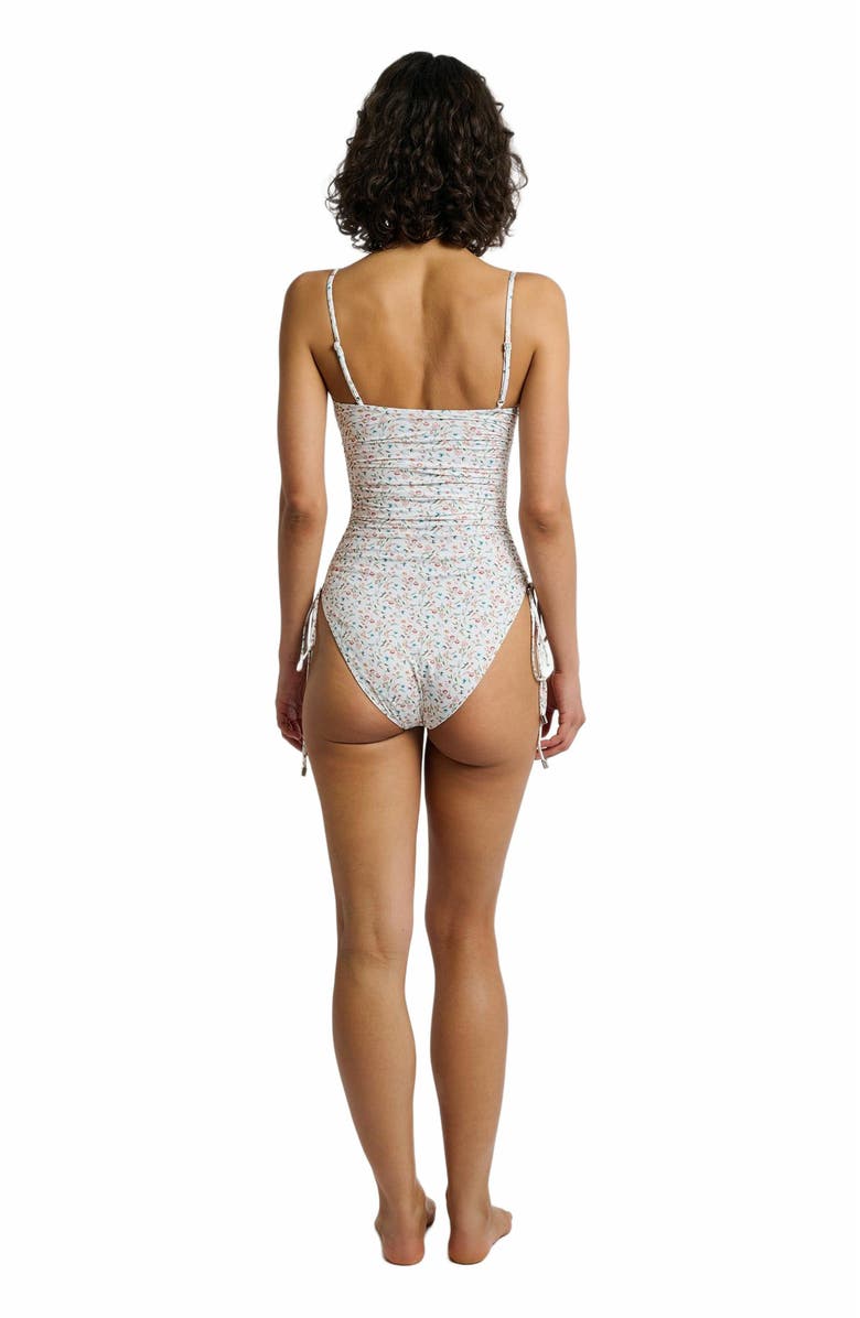 Onia Allegra One Piece, Alternate, color, White Multi