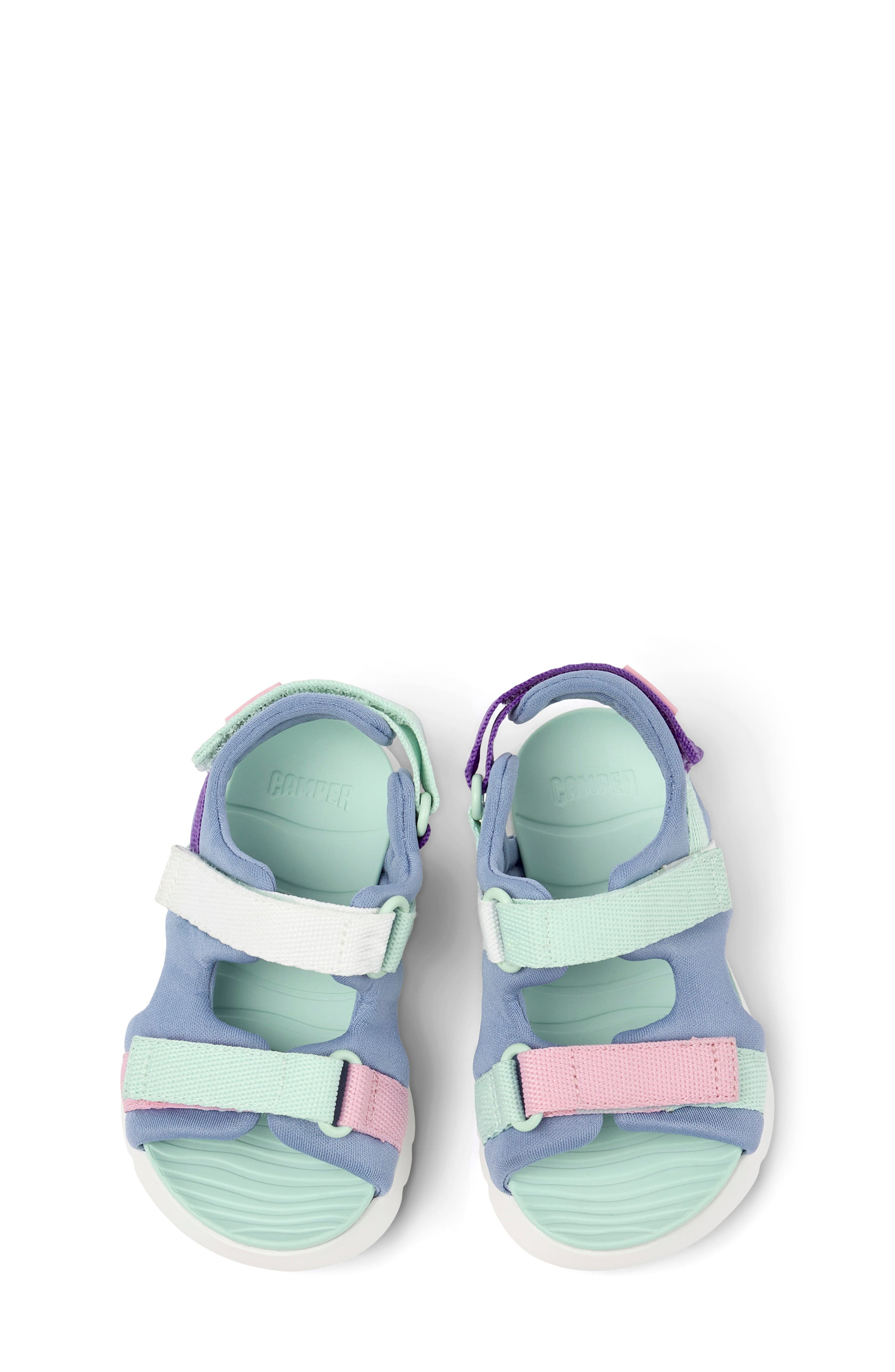 Kids' Oruga Colorblock Sandal, Alternate, color, MULTI - AS