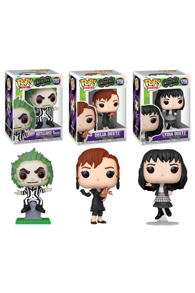 Beetlejuice Series 3 Funko Pop! Set, Main, color, Multi-Color