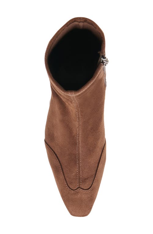 Dolce Vita Anika Block Heel Bootie In Brown