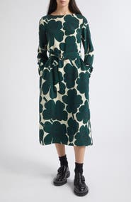 Marimekko Satunnainen Unikko Midi Dress