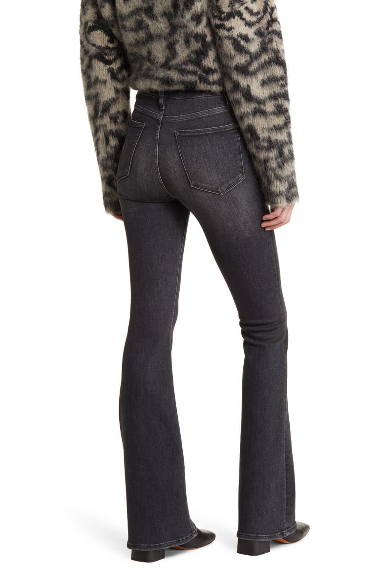 FRAME Le Super High Waist Flare Jeans, Alternate, color, 