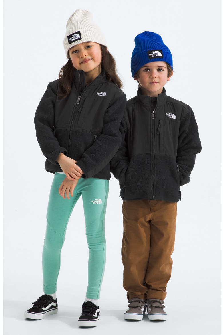 Kids' Denali Water Repellent Fleece Jacket, Alternate, color, TNF BLACK