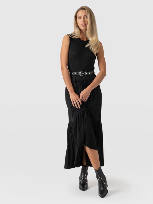 Saint And Sofia Saint + Sofia Greenwich Dress In Black