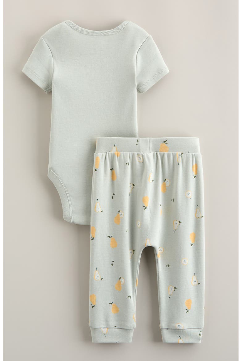 Bodysuit & Joggers Set, Alternate, color, GREEN HUSH PRICKLY PEAR