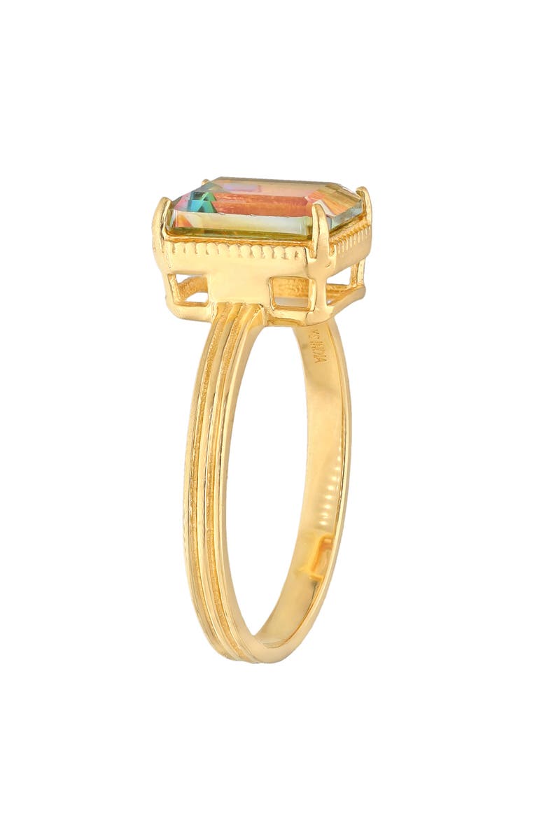 YS GEMS Rainbow Quartz Ring, Alternate, color, Green