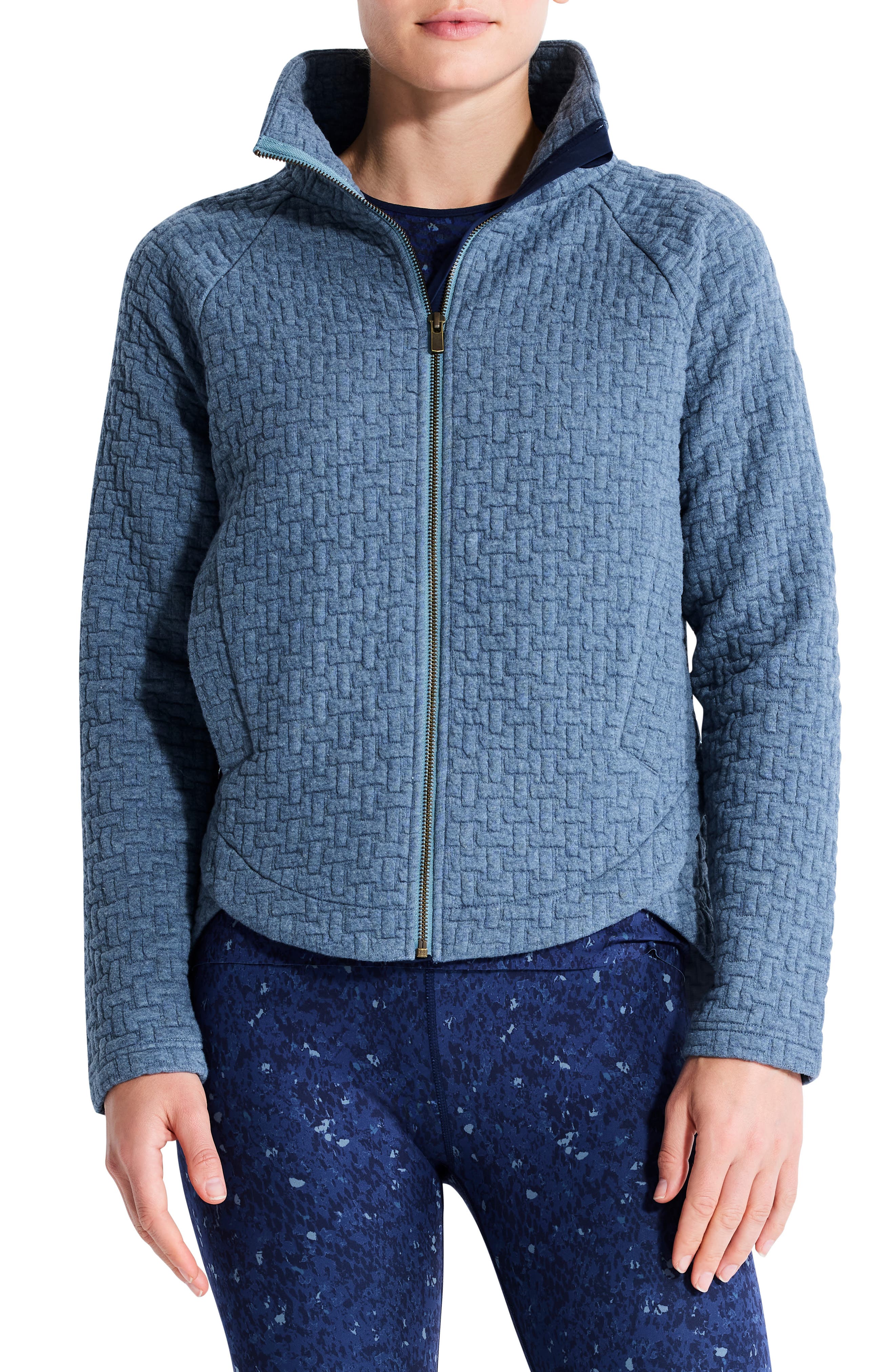 NZ ACTIVE by NIC+ZOE All Year Quilt Double Knit Jacket