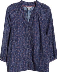 Tommy Bahama Blue Sea Flora Cotton Top