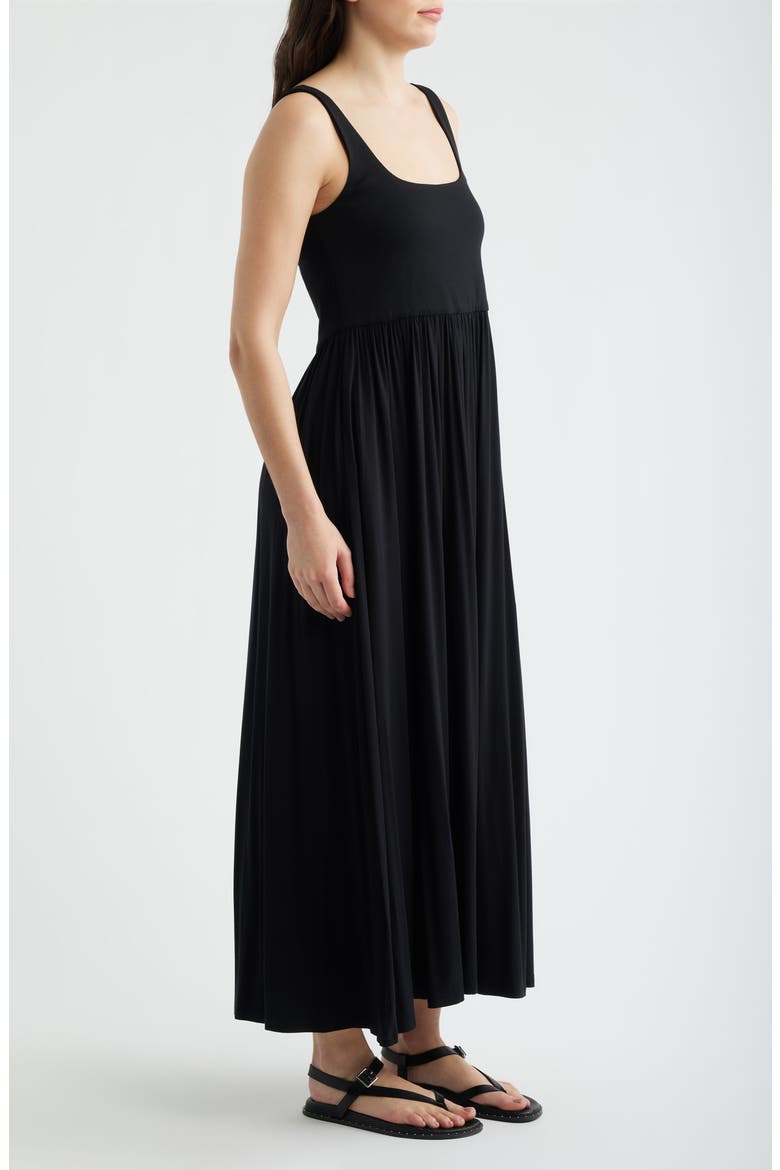 Marinelle Sleeveless Maxi Dress, Alternate, color, NOIR