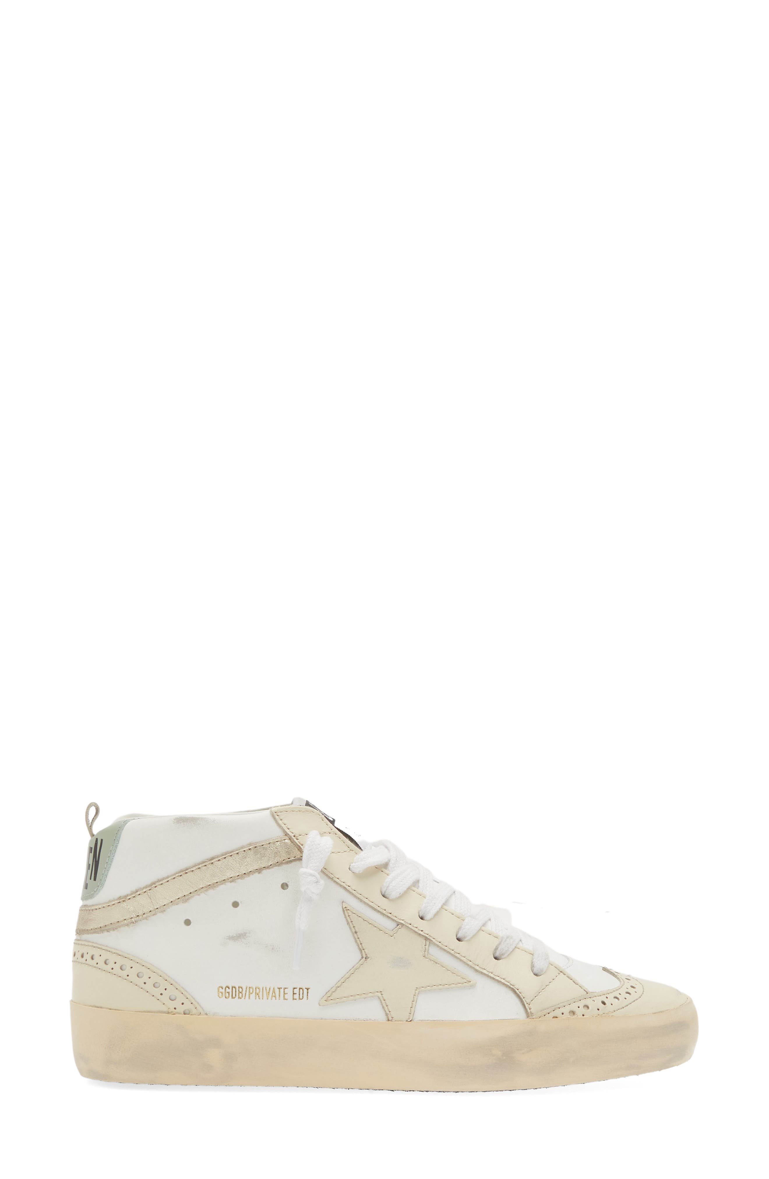 Golden Goose Mid Star Sneaker, Alternate, color, 