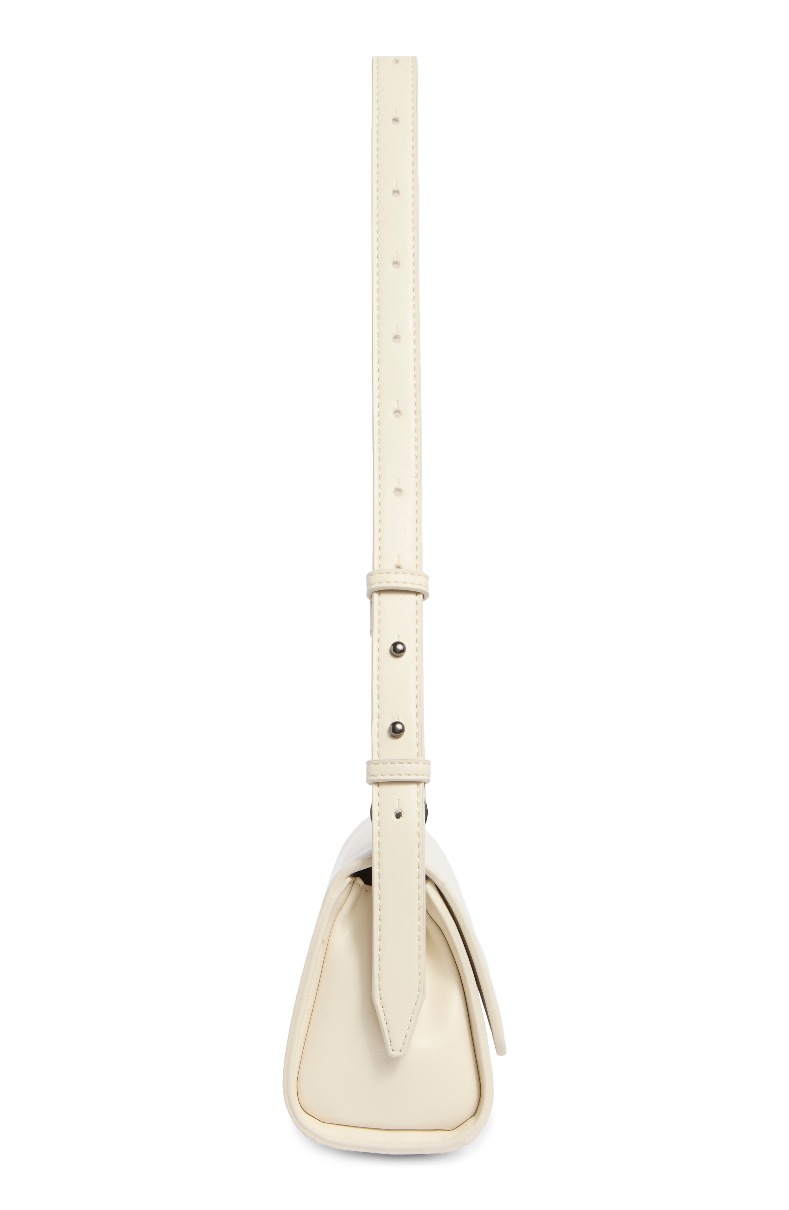 Sleek Angled Shoulder Bag, Alternate, color, CLOUD
