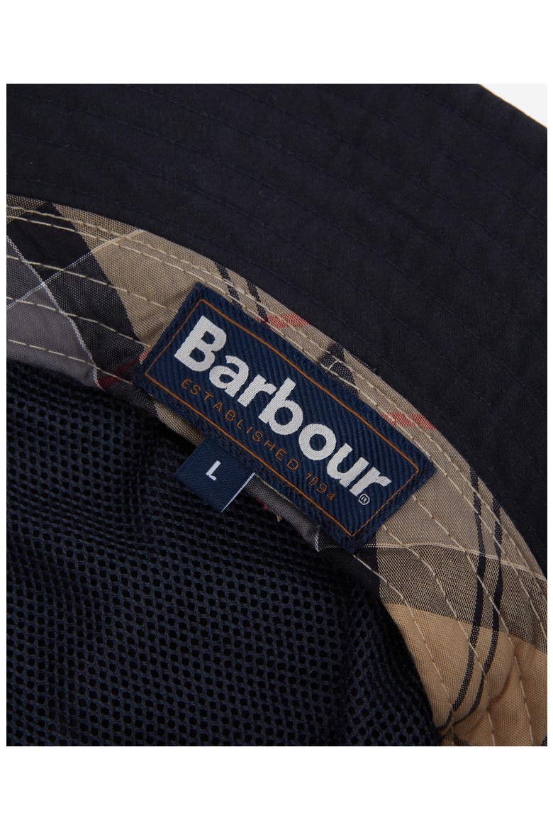 Waxed Cotton Bucket Hat, Alternate, color, NAVY