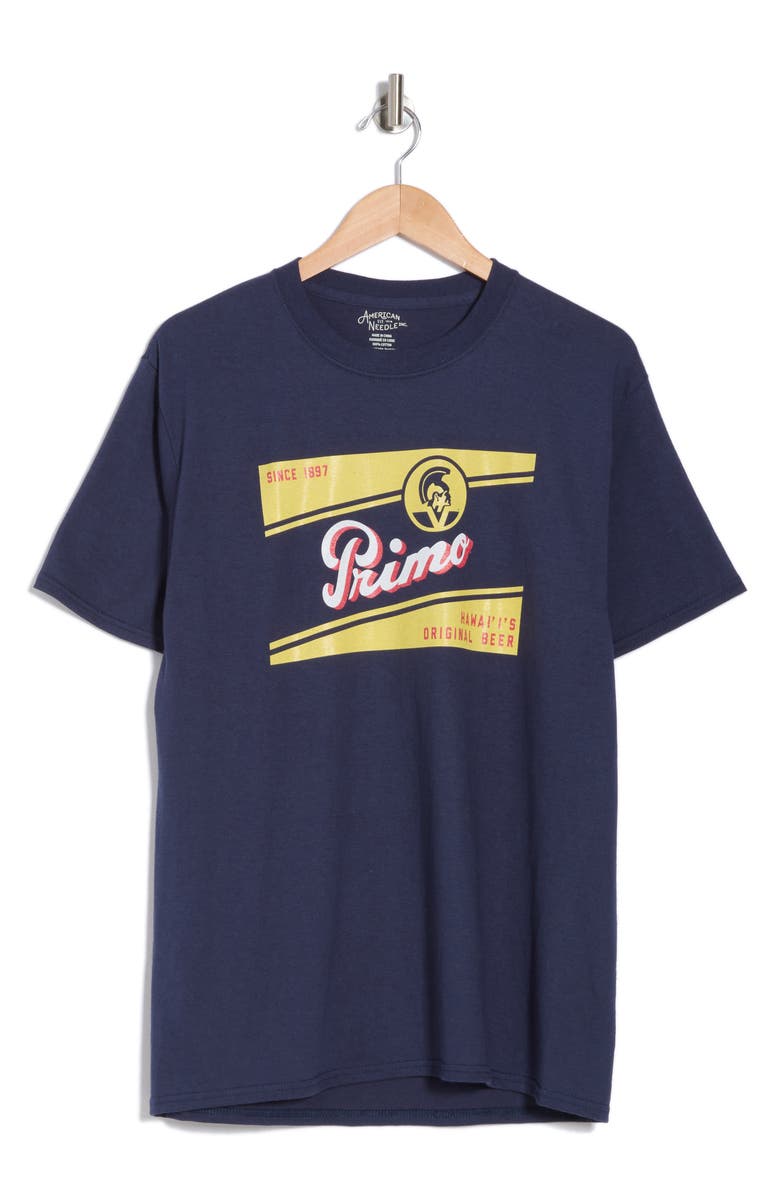 American Needle Primo Graphic T-Shirt, Alternate, color, Navy