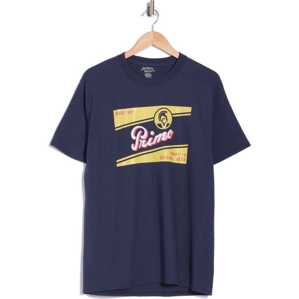 American Needle Primo Graphic T-shirt In Blue