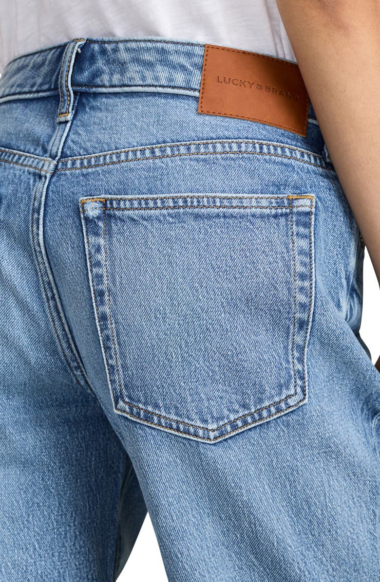 Lucky Brand Baggy Straight Leg Jeans, Alternate, color, 