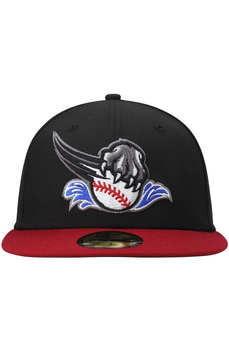New Era Men's New Era Black Sacramento River Cats Authentic Collection Team Alternate 59FIFTY Fitted Hat, Alternate, color, Black
