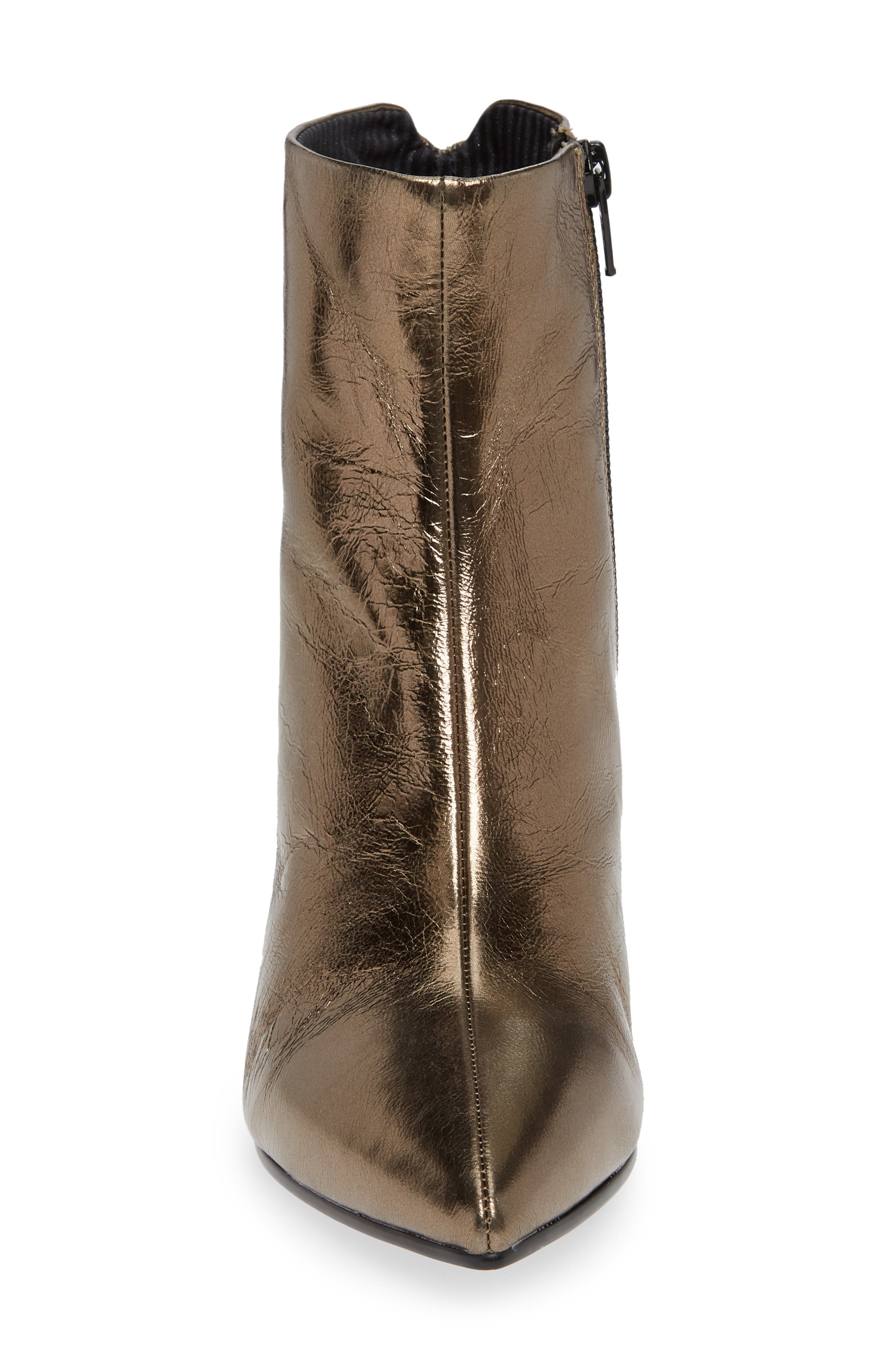 Vagabond Whitney Pointy Toe Bootie, Alternate, color, BRONZE LEATHER