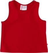 RuffleButts Girls UPF50+ Active Tank Top