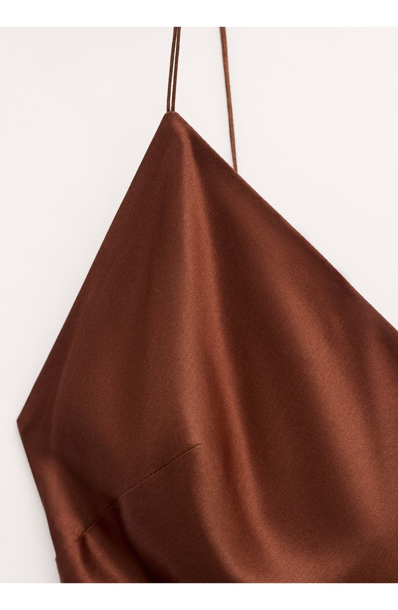 MANGO Satin Slipdress, Alternate, color,