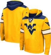 COLOSSEUM Men's Colosseum Gold West Virginia Mountaineers 2.0 Lace-Up Pullover Hoodie